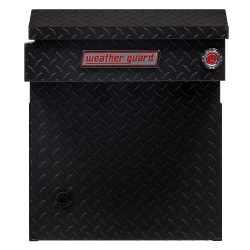 WEATHER-GUARD Model 123-52-04 Saddle Box, Aluminum
