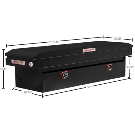 WEATHERGUARD 126-5-04 Weather Guard Model  Saddle Truck Box, Steel, for Full Size Trucks,...