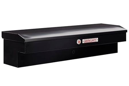 Weather Guard Weather Guard Model 175-5-04 56in Lo-Side Box, Steel, Gloss Black, 4.0 cu ft