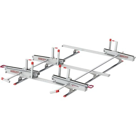 WEATHERGUARD 142871 Weather Guard EZGLIDE2™ Drop-Down Ladder Rack, Extended, Mid/High-R...