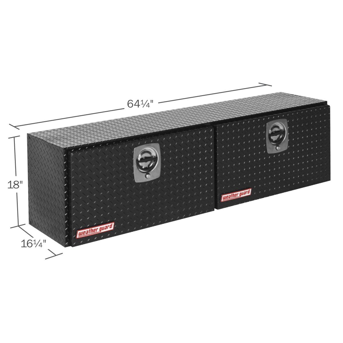 WEATHERGUARD 365502 ALUMINUM SUPER HI SIDE-BL