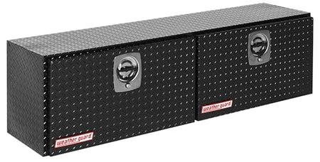 WEATHERGUARD 365-5-02 Weather Guard Model Super Hi-Side Truck Box, Aluminum, Gloss Black...