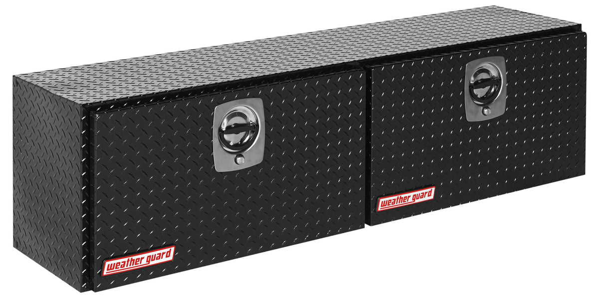 WEATHERGUARD 365-5-02 Weather Guard Model Super Hi-Side Truck Box, Aluminum, Gloss Black...