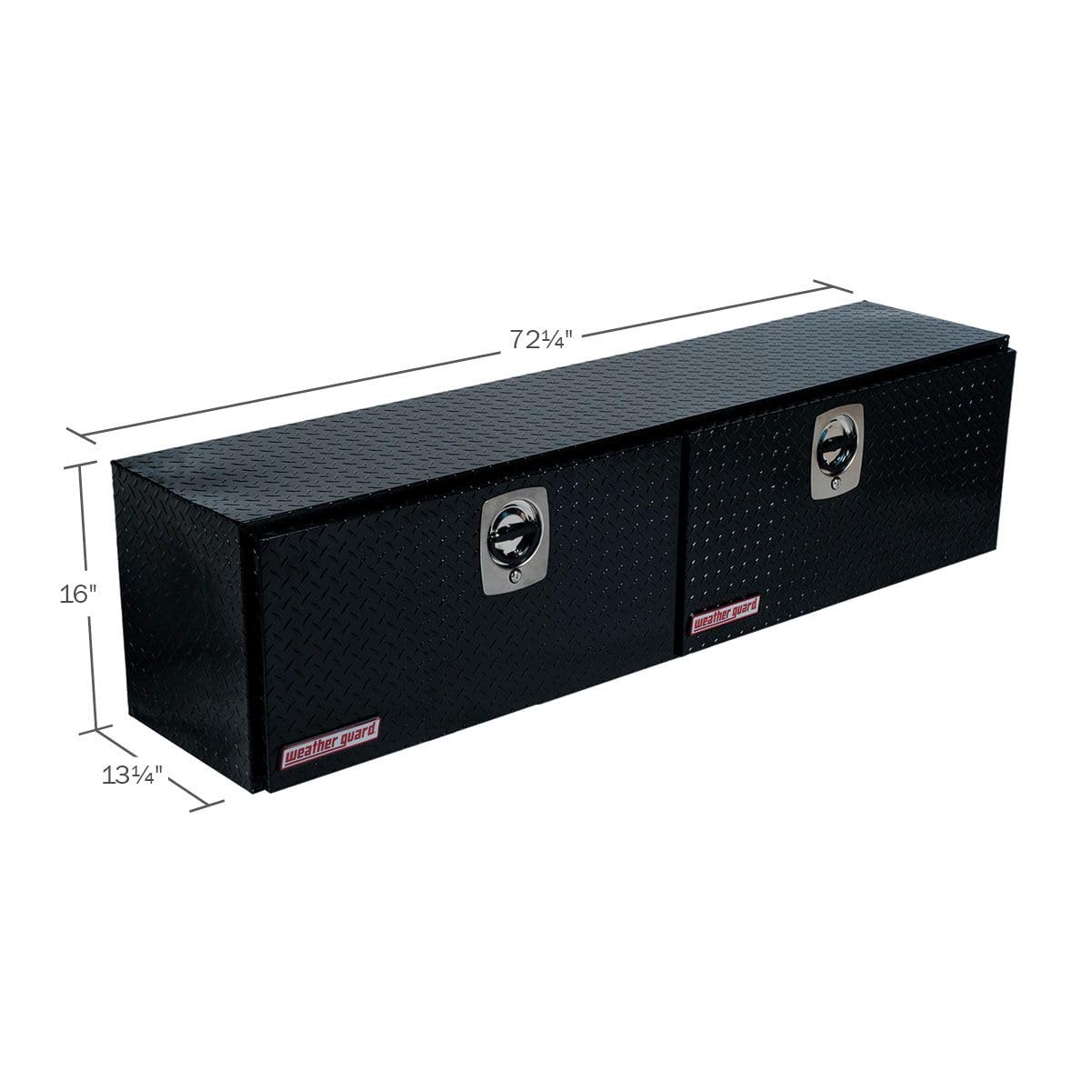 WEATHERGUARD 372502 ALUMINUM HI SIDE-BLK
