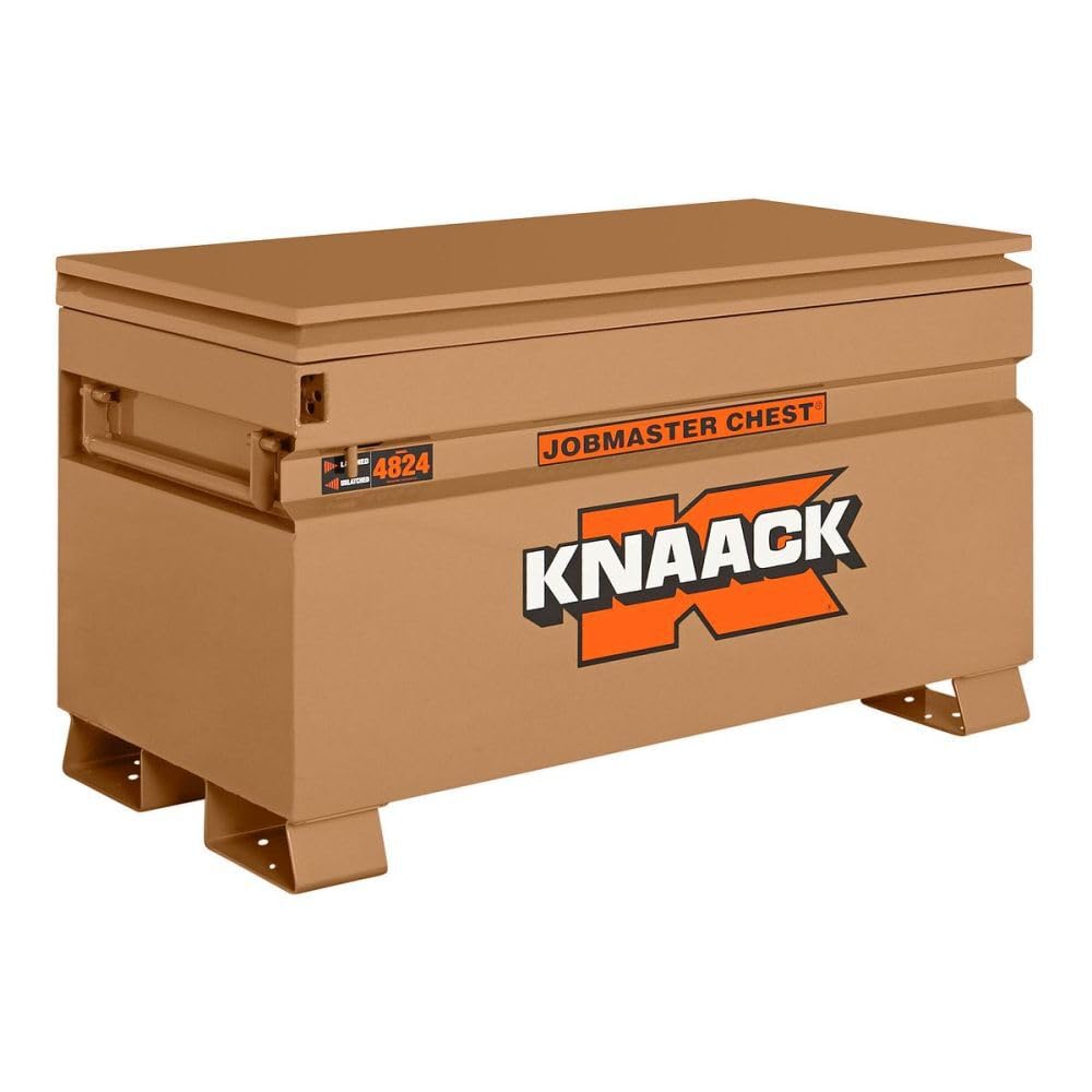 WEATHERGUARD 4824-KL Knaack Chest-Style Box, Tan, 48x28.5x24 in, 1PK - 1 Each Truck & Exterior