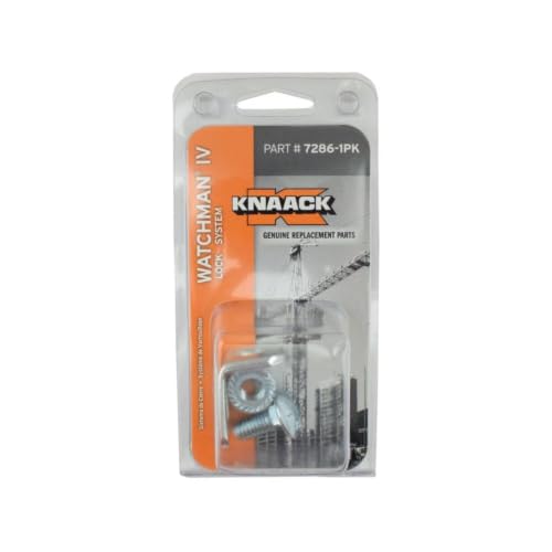 WEATHERGUARD 72861PK Knaack 7286-1PK Watchman IV Lock Tab System with Bolt Hardware Kit,...