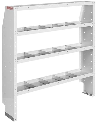 WEATHERGUARD 2730251 Weather Guard Adjustable 4 Shelf Unit, 60in x 52in x 13.5in, Model ...