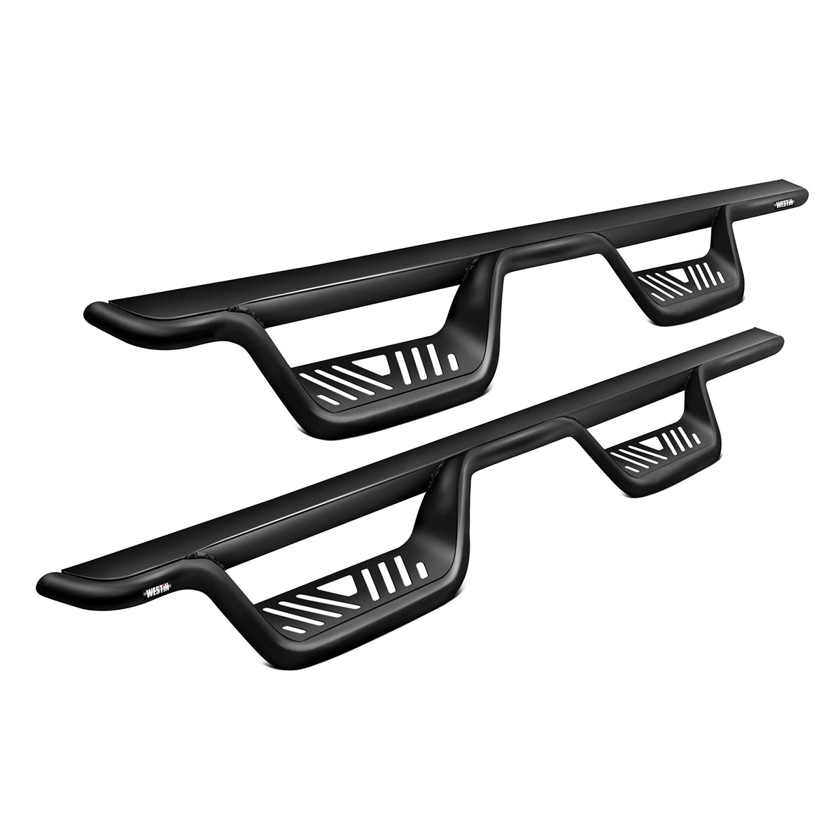WESTIN 20-12785 Outlaw Drop Nerf Bars Textured Black Pair Truck & Exterior