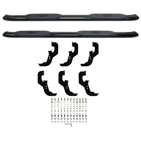 WESTIN 21-54135 PRO TRAXX 5 Oval Nerf Bars Black Pair Truck & Exterior