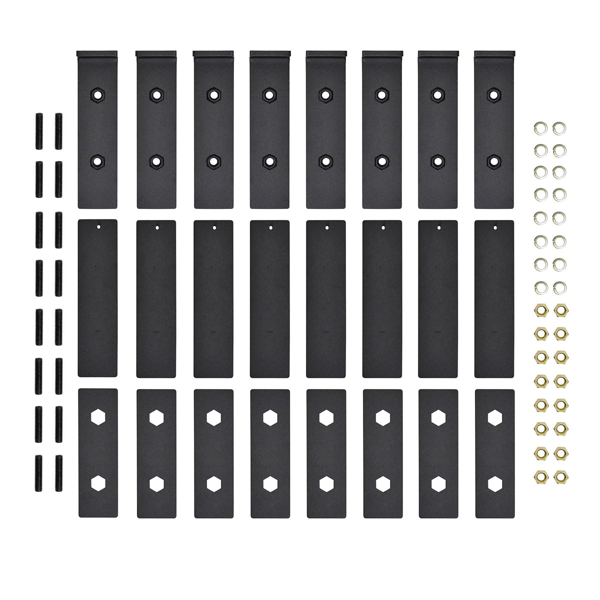 WESTIN 27-74745 Grate Steps Running Boards 90 in. Textured Black Pair Truck & Exterior