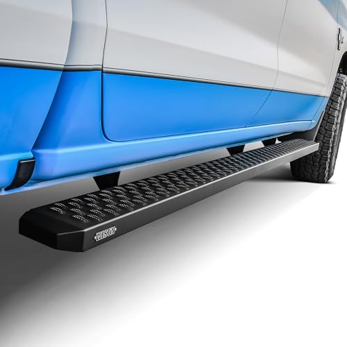 WESTIN 27-74745 Grate Steps Running Boards 90 in. Textured Black Pair Truck & Exterior