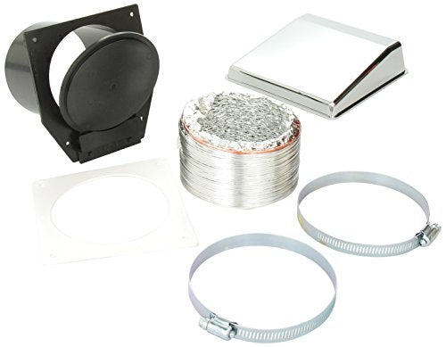 WESTLAND VID403AC DELUXE DRYER VENT KIT CHR