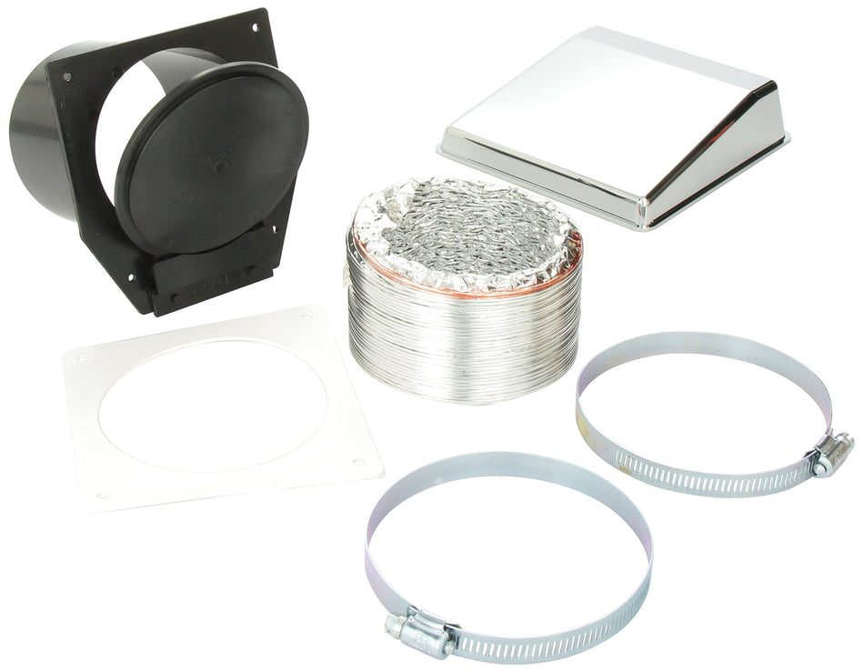 WESTLAND VID403AC DELUXE DRYER VENT KIT CHR