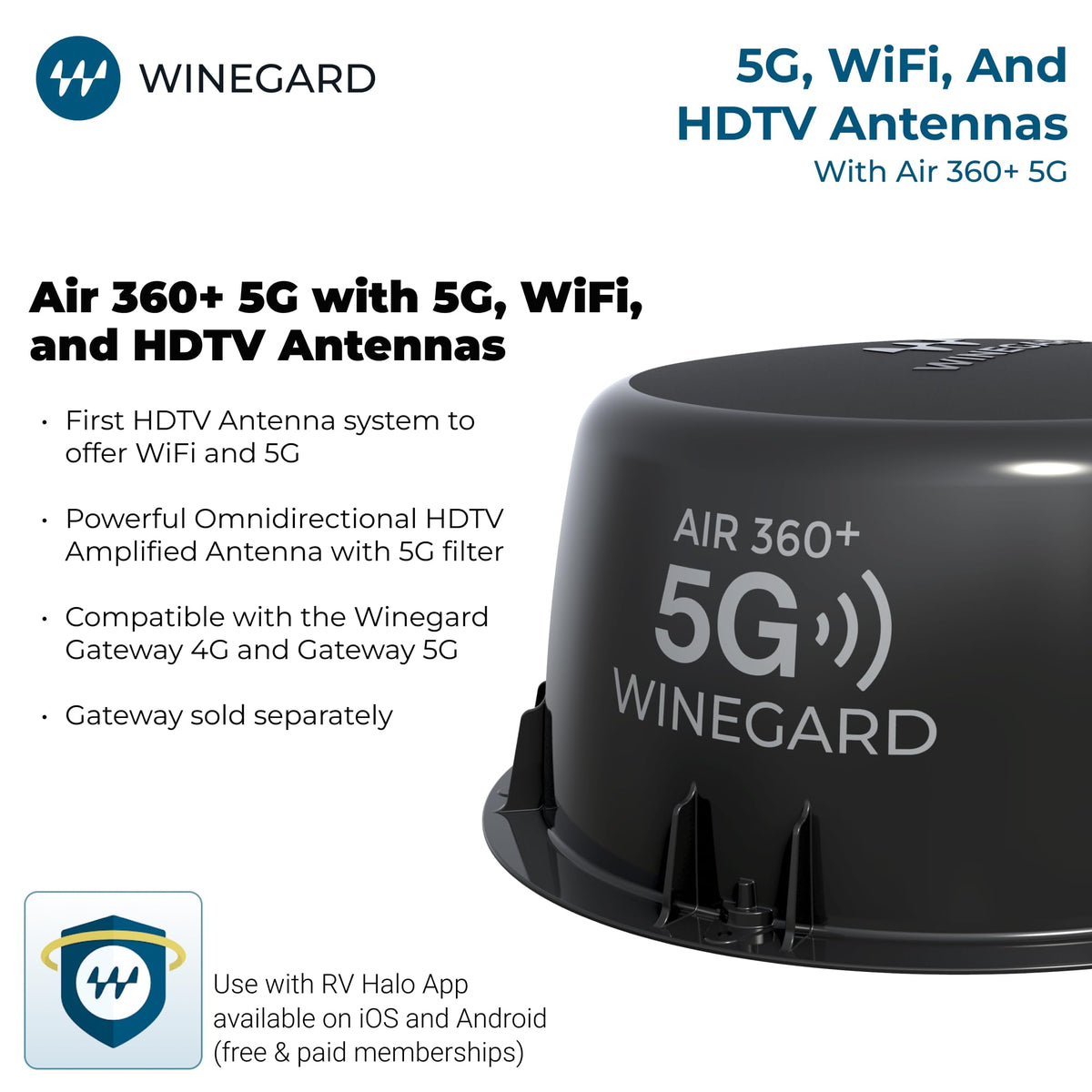 Winegard Winegard AR2-5G1 Air 360+ 5G