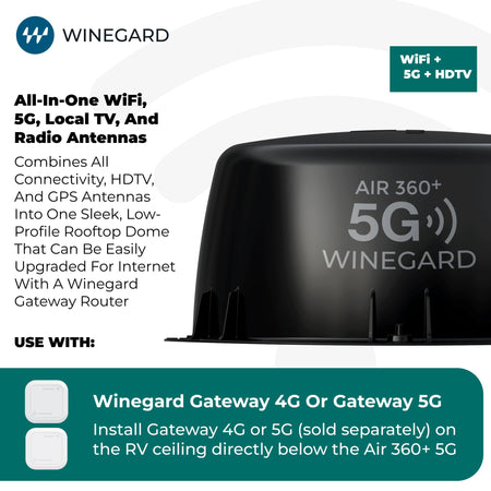 Winegard Winegard AR2-5G1 Air 360+ 5G