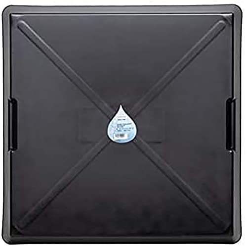 WirthCo WirthCo 40092 Funnel King Drip Tray - Black Plastic 22 x 22 x 1.5 Inches - Perfect for Catching