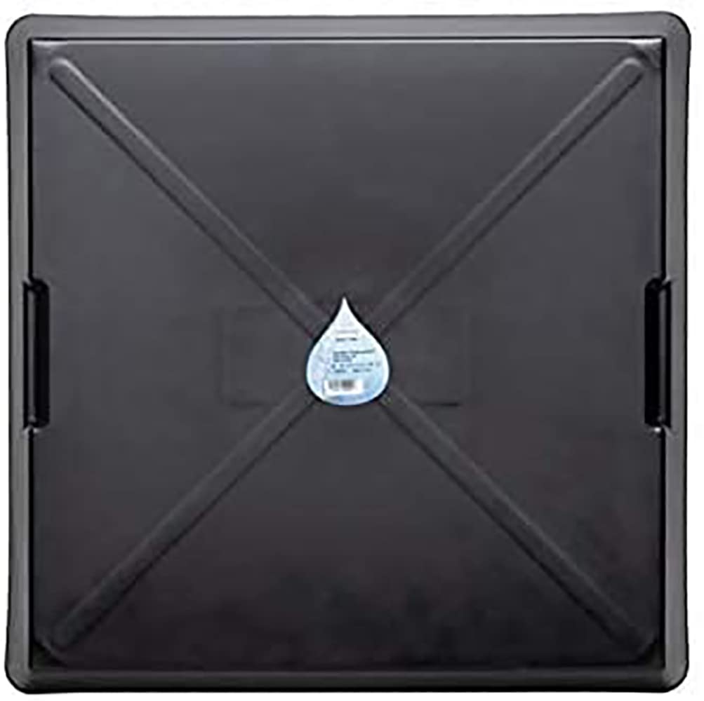 WirthCo WirthCo 40092 Funnel King Drip Tray - Black Plastic 22 x 22 x 1.5 Inches - Perfect for Catching