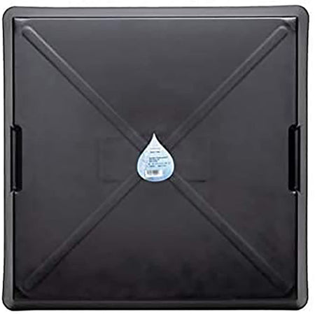 WirthCo WirthCo 40092 Funnel King Drip Tray - Black Plastic 22 x 22 x 1.5 Inches - Perfect for Catching