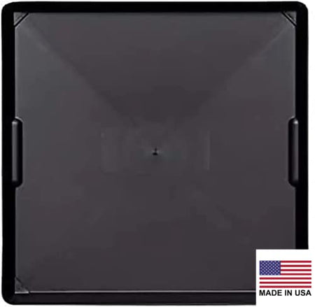 WirthCo WirthCo 40092 Funnel King Drip Tray - Black Plastic 22 x 22 x 1.5 Inches - Perfect for Catching