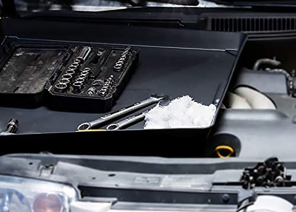 WirthCo WirthCo 40092 Funnel King Drip Tray - Black Plastic 22 x 22 x 1.5 Inches - Perfect for Catching