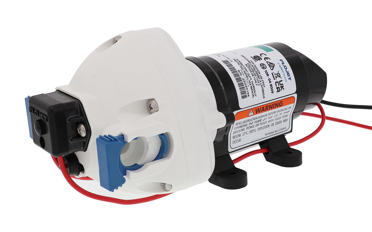 XYLEM R3526144D Flojet  RV Water Pump, 12 VDC 3-Chamber, 3GPM, 50PSI Marine & Electronics